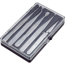 Load image into Gallery viewer, Stainless Steel Tweezers Set  TSP-91  TRUSCO
