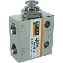 Load image into Gallery viewer, Miniature Hand Operated Air Valves  TSV-31B-6  TRUSCO
