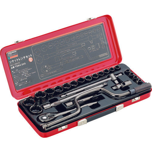 Socket Wrench Set  TSW4-24S  TRUSCO