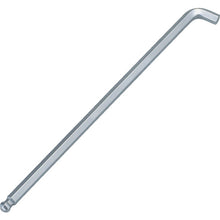 Load image into Gallery viewer, Short Neck 100degrees Long Ball Point Torsion Hexagonal Wrench  TTV100-15  TRUSCO
