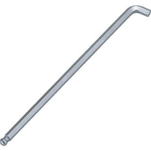 Load image into Gallery viewer, Short Neck 100degrees Long Ball Point Torsion Hexagonal Wrench  TTV100-60  TRUSCO
