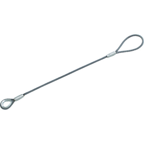 Wire Rope Sling B E type (Aluminium Mechanical Lock )  TWBL-6S1  TRUSCO