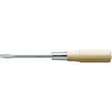 Load image into Gallery viewer, Tang-Through Screwdriver with Wood Handle  TWKD-9-200  TRUSCO
