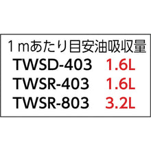 Load image into Gallery viewer, Oil Sorbent Sheet  TWSR-403  TRUSCO
