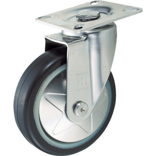 Noise-reducing Caster(Stainless Steel)  TXSJ-125  TRUSCO