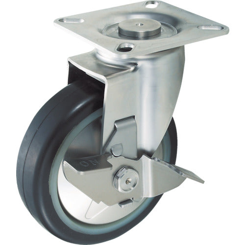 Noise-reducing Caster(Stainless Steel)  TXSJB-100  TRUSCO