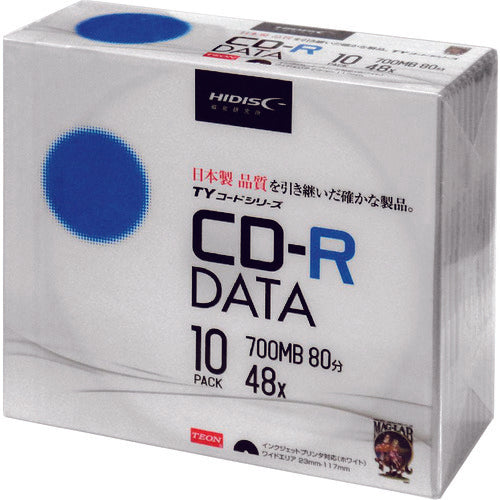 CD-R 700MB  TYCR80YP10SC  HI-DISC