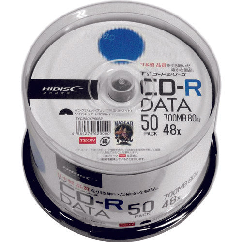 CD-R 700MB  TYCR80YP50SP  HI-DISC