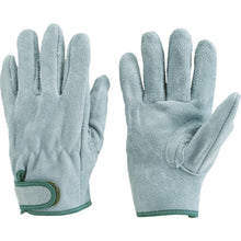 Load image into Gallery viewer, Cow Oil Processing Split Leather Gloves  TYK-717PW-M  TRUSCO
