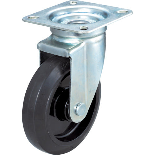 Nylon Wheel Rubber Caster  TYNRJ-130  TRUSCO