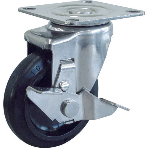 Stainless Rubber Caster(TYS Series)  TYSB-SUS-100  TRUSCO