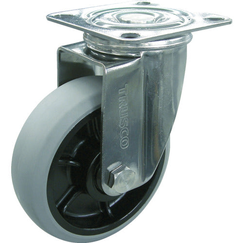 Stainless Metal Fittings Nylon Urethane Wheel Caster  TYSGUJ-130  TRUSCO