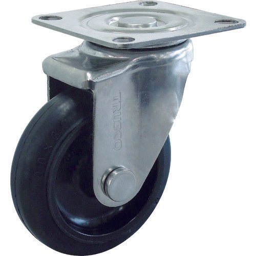 Stainless Rubber Caster(TYS Series)  TYS-SUS-100  TRUSCO
