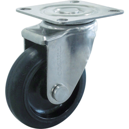 Stainless Rubber Caster(TYS Series)  TYS-SUS-75  TRUSCO