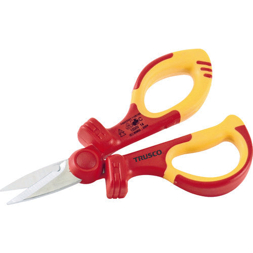 Insulated Electricians Scissors  TZES-150  TRUSCO