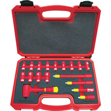 Load image into Gallery viewer, InsuIated Socket Wrench Set  TZSW2-18S  TRUSCO
