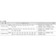 Load image into Gallery viewer, InsuIated Socket Wrench Set  TZSW3-19S  TRUSCO
