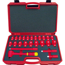 Load image into Gallery viewer, InsuIated Socket Wrench Set  TZSW4-24S  TRUSCO

