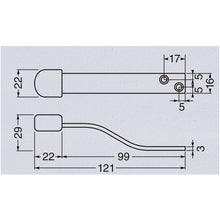 Load image into Gallery viewer, Door Stopper  UFDS121-BK  TRUSCO
