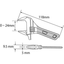 Load image into Gallery viewer, Hybrid Adjustable Angle Wrenches Short type  UM24SS  LOBSTER

