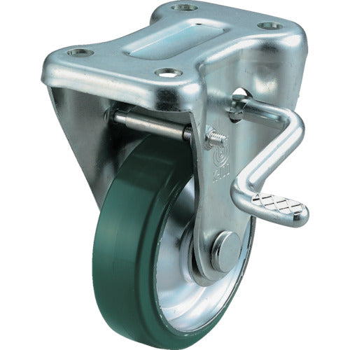 Press Caster Urethane Wheel(J Series)  UWKB-130R  YUEI