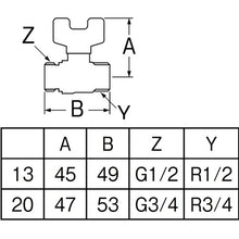 Load image into Gallery viewer, Ball Valve  V61B-13  SANEI
