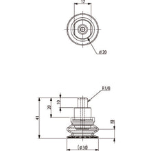 Load image into Gallery viewer, Suction Cup(For Steel Sheet)  VAPNP-30C-1-M  eins

