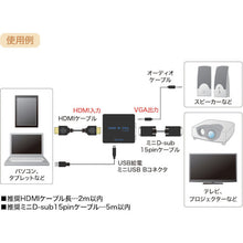 Load image into Gallery viewer, Switcher  VGA-CVHD1  SANWA
