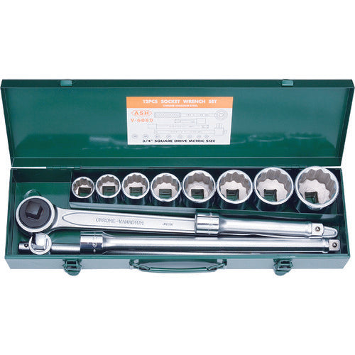 Socket Wrench Set  VO6080  ASH