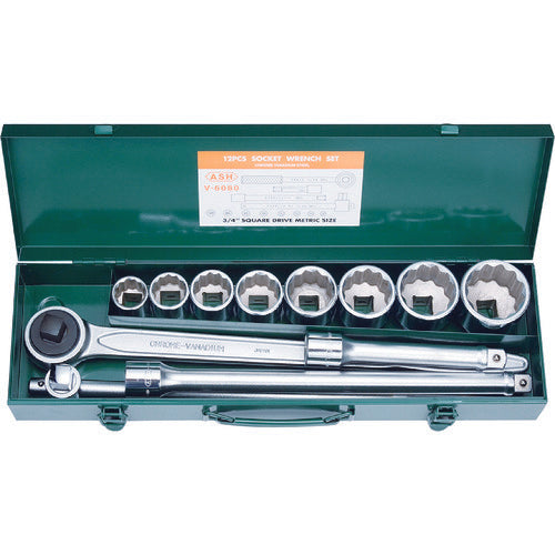 Socket Wrench Set  VO6081  ASH