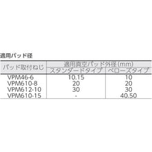 Load image into Gallery viewer, Vacuum Pad Screw  VPM610-15  PISCO
