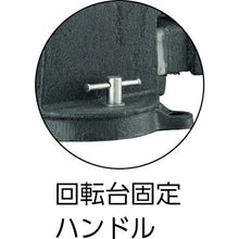 Load image into Gallery viewer, Anvil Vice c/w Rortary Base  VRS125N003  TRUSCO
