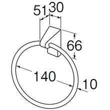 Load image into Gallery viewer, Towel Ring  W530  SANEI
