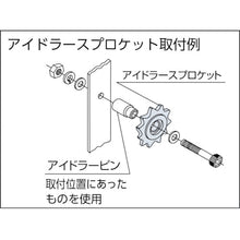 Load image into Gallery viewer, B-type Double Idler Sprockets  WID35B16D12  KATAYAMA
