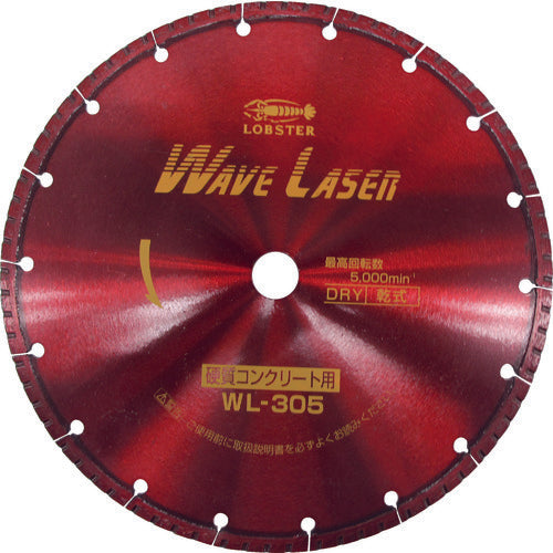 Diamond Saw Blade Wave Laser  WL30520  LOBSTER