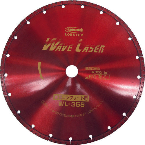 Diamond Saw Blade Wave Laser  WL305254  LOBSTER