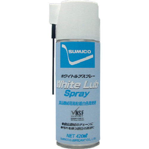 White Lube Spray(Lubricant for Food Machines)  521036  SUMICO