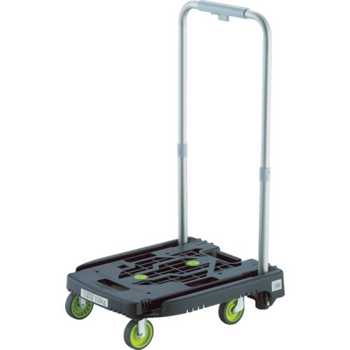 Light-Duty Resin Trolly W/Foldable Handle weego  WP-2G-BK-JS  TRUSCO