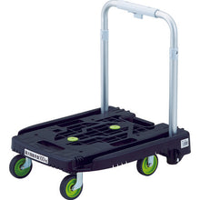 Load image into Gallery viewer, Light-Duty Resin Trolly W/Foldable Handle weego  WP-2G-BK-JS  TRUSCO
