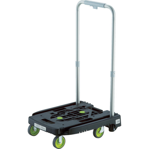 Light-Duty Resin Trolly W/Foldable Handle weego  WP-2G-BK  TRUSCO