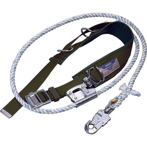 Work Positioning Belt with Rope  WP-63D-27-OD-M-BP  TSUYORON