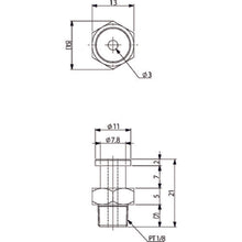 Load image into Gallery viewer, Suction Stem Attachment Head Small M5  XL0037-106  eins
