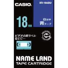 Load image into Gallery viewer, Tape for Name Land  XR-18ABU  CASIO
