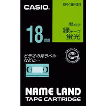 Load image into Gallery viewer, Tape for Name Land  XR-18FGN  CASIO
