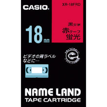 Load image into Gallery viewer, Tape for Name Land  XR-18FRD  CASIO
