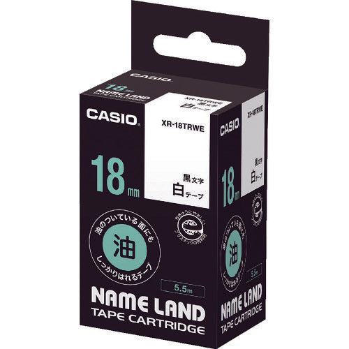 Tape for Name Land  XR-18TRWE  CASIO