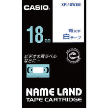 Load image into Gallery viewer, Tape for Name Land  XR-18WEB  CASIO
