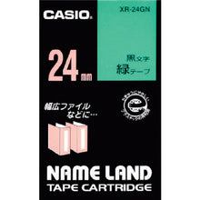 Load image into Gallery viewer, Tape Cartridge for Name Land  XR-24GN  CASIO
