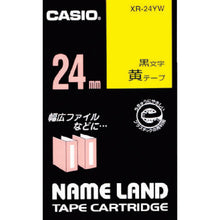 Load image into Gallery viewer, Tape Cartridge for Name Land  XR-24YW  CASIO
