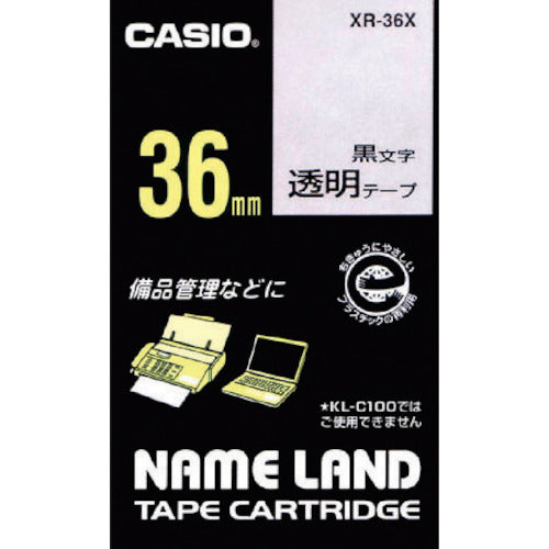 Tape Cartridge for Name Land  XR-36X  CASIO